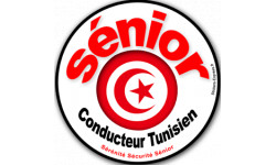 Autocollants :conducteur Sénior Tunisien