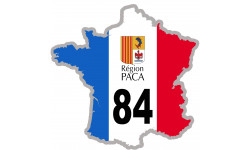 Autocollants : FRANCE 84 Région PACA