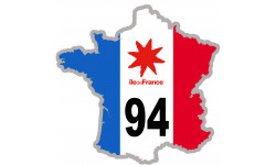 Autocollants : FRANCE 94 Région Ile de France
