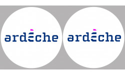 Département l'Ardèche 07  - 2x10cm - Sticker/autocollant