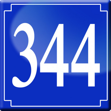numéroderue344 classique (10cm) - Sticker/autocollant