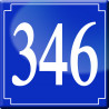 numéroderue346 classique (10cm) - Sticker/autocollant