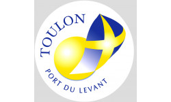 Toulon - 15cm - Sticker/autocollant