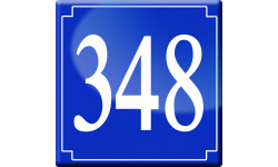 numéroderue348 classique (10cm) - Sticker/autocollant