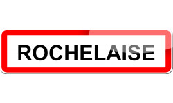 Rochelaise - 15x4 cm - Sticker/autocollant