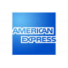 Paiement par carte Américan Express accepté - 20x12.3cm - Sticker/au