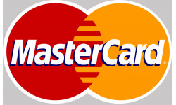 Paiement par carte MasterCard 2 accepté - 10x6cm - Sticker/autocollan