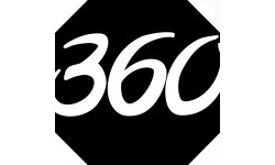 numéroderue360 architecte - 10cm - Sticker/autocollant