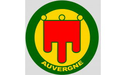 Auvergne - 20cm - Sticker/autocollant