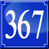 numéroderue367 classique - 10cm - Sticker/autocollant