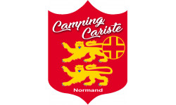 Camping car Normandie - 10x7.5cm - Sticker/autocollant