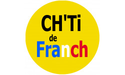 Ch'ti et Chtimi - 15cm - Sticker/autocollant