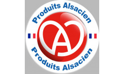 produits Alsacien - 20cm - Sticker/autocollant