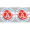 2 produits Alsacien - 10cm - Sticker/autocollant