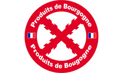 Produits de Bourgogne - 1 sticker de 20cm - Sticker/autocollant
