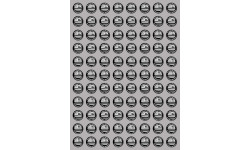 Produits drapeau breton - 88fois 2cm - Sticker/autocollant