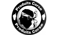 Produits Corse - 20cm - Sticker/autocollant