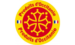 Produits d'Occitanie -  20cm - Sticker/autocollant