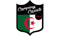 Camping car Algérie - 10x7.5cm - Sticker/autocollant