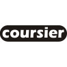 Coursier noir - 29x7cm - Sticker/autocollant
