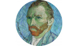 Van Gogh - 10cm - Sticker/autocollant