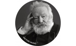 Victor Hugo (5x5cm) - Sticker/autocollant