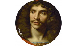 Molière (20x20cm) - Sticker/autocollant