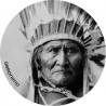 Géronimo (10x10cm) - Sticker/autocollant