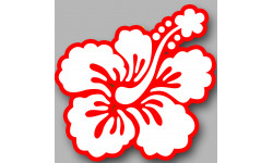 Repère fleur 26 - 10cm - Sticker/autocollant