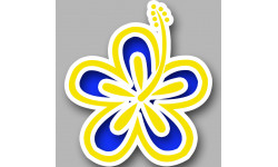 Repère fleur 23 - 10cm - Sticker/autocollant