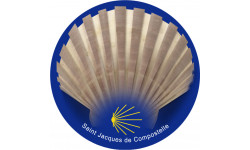 Saint-Jacques-de-Compostelle - 5cm - Sticker/autocollant
