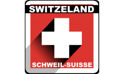 Switzeland - 15cm - Sticker/autocollant