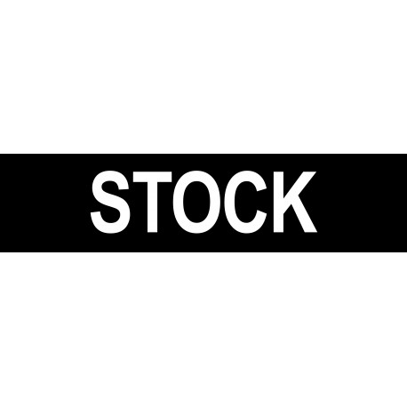 local STOCK noir - 29x7cm - Sticker/autocollant local STOCK noir - 29x7cm - Sticker/autocollant