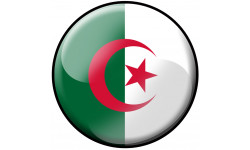 drapeau Algérien - 5cm - Sticker/autocollant