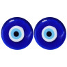 Oeil bleu Nazar boncuk - 2 stickers de 5cm - Sticker/autocollant