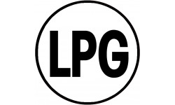LPG - 10x10cm - Sticker/autocollant