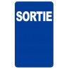 Sortie (25x15cm) - Sticker/autocollant