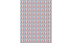 Fabrication française (88 fois 2cm) - Sticker/autocollant