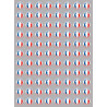 Fabrication française (88 fois 2cm) - Sticker/autocollant