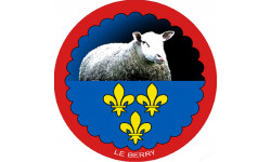 mouton Berrichon - 20 cm - Sticker/autocollant