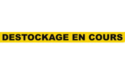 DESTOCKAGE EN COURS (120x10cm) - Sticker/autocollant