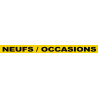 NEUFS / OCCASIONS (60x5cm) - Sticker/autocollant
