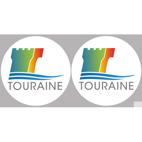 Touraine (2fois 10cm) - Sticker/autocollant Touraine (2fois 10cm) - Sticker/autocollant