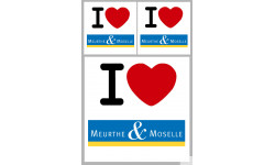 Département 54 la Meurthe et Moselle (1fois 10cm / 2 fois 5cm) - Stic