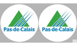 Département 62 le Pas-de-Calais (2 fois 10cm) - Sticker/autocollant