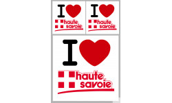 Département 74 la Haute Savoie (1fois 10cm 2fois 5cm) - Sticker/autoc