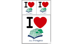 Département 88 les Vosges (1fois 10cm 2fois 5cm) - Sticker/autocollan