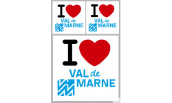 Département 94 le Val de Marne (1fois 10cm 2fois 5cm) - Sticker/autoc