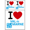Département 94 le Val de Marne (1fois 10cm 2fois 5cm) - Sticker/autoc