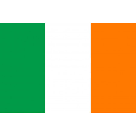 Drapeau Irlande (15x10cm) - Sticker/autocollant